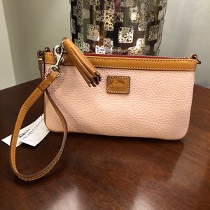 Dooney & Burke Pebble Wristlet